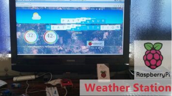 web interface for Raspberry Pi Weather Station Project