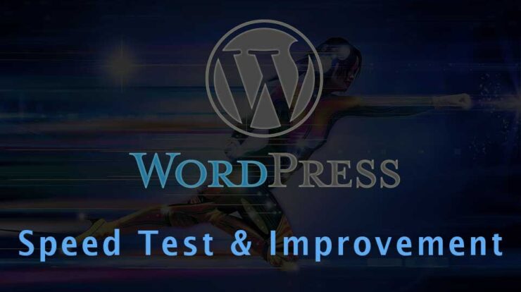 WordPress Blog Speed scores, improvement plugins