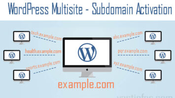Activate WordPress MultiSite Subdomain tutorial steps video, subdomain wp multisite, wordpress multisite subdomain parking, subblogs with subdomains in wordpress,
