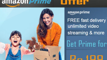 get amazon prime for cheap price of Rs.199 with discount -Amazon prime offers deals, prime membership trick tips- freee delivery amazon tricks tips - how to get free delivery fora all products in amazon- amazon new offers deals - amazon free delivery