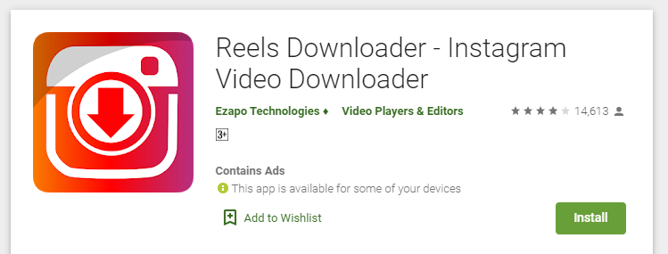 Best Instagram Reels Downloader Android App