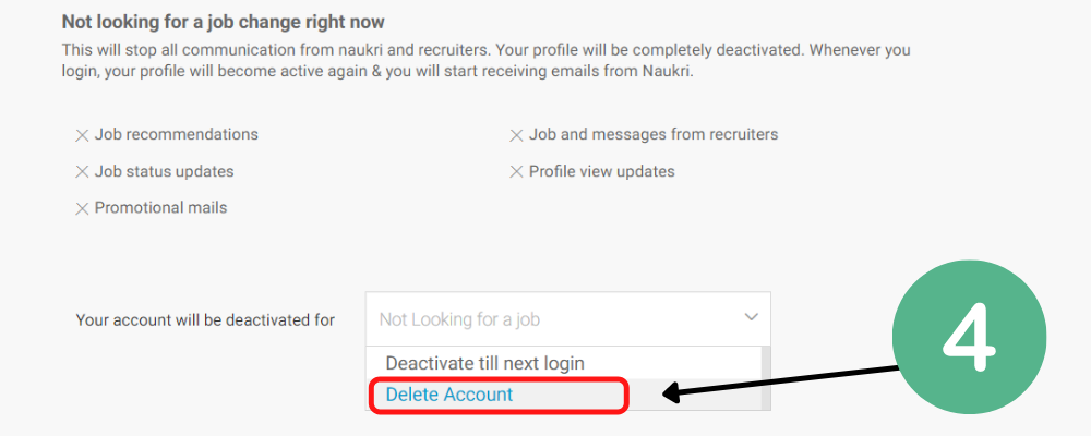 How to delete Naukri account permanently in 2022