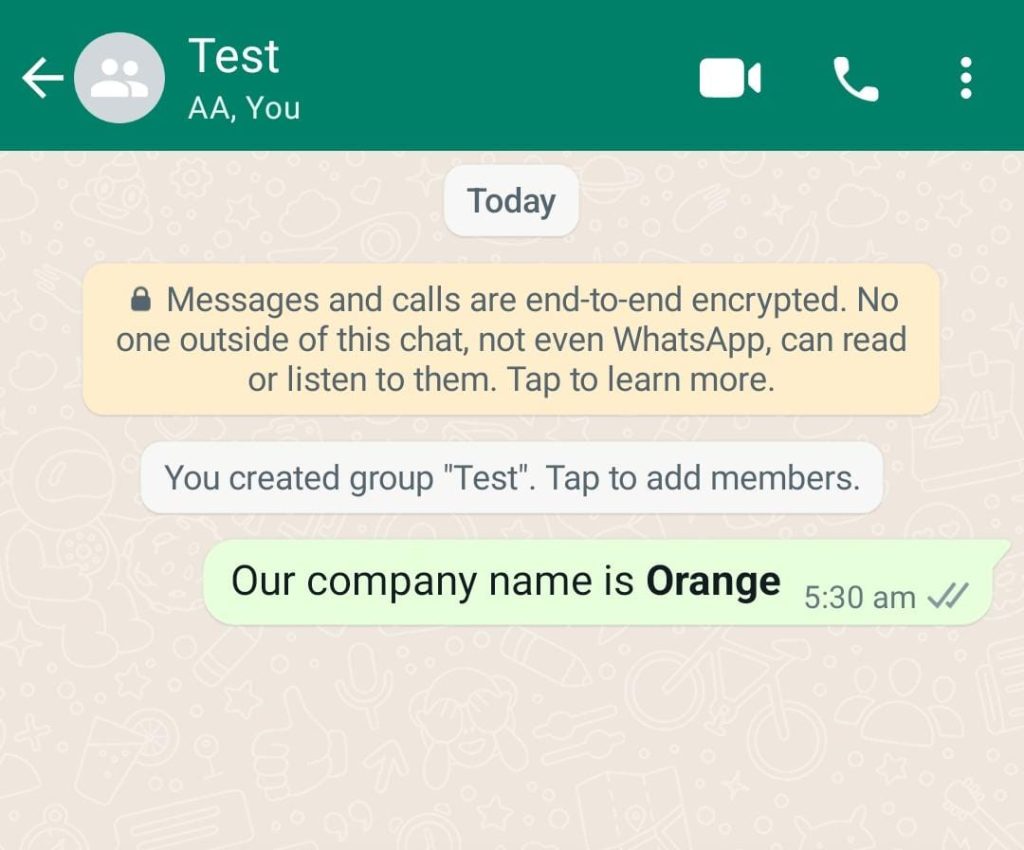 whatsapp bold text
