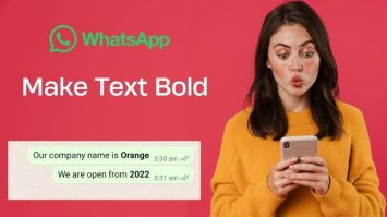 whatsapp bold text