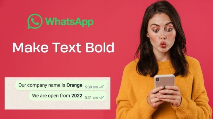 whatsapp bold text